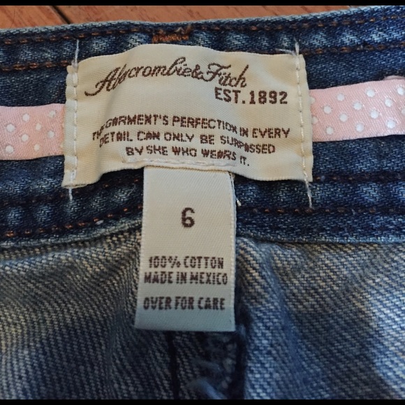 Abercrombie and fitch mini denim skirt y2k - Picture 3 of 4